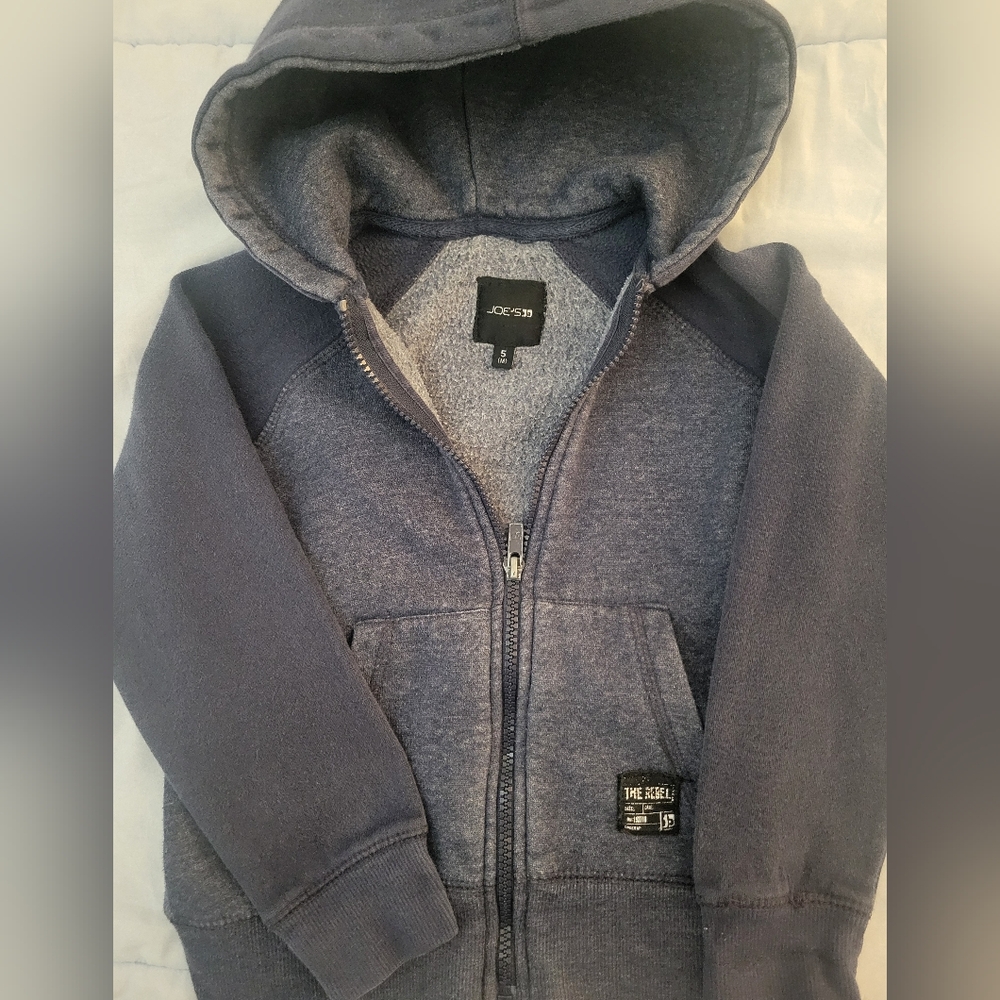 Joe's Jeans Kids Hoodie in Charcoal Blue